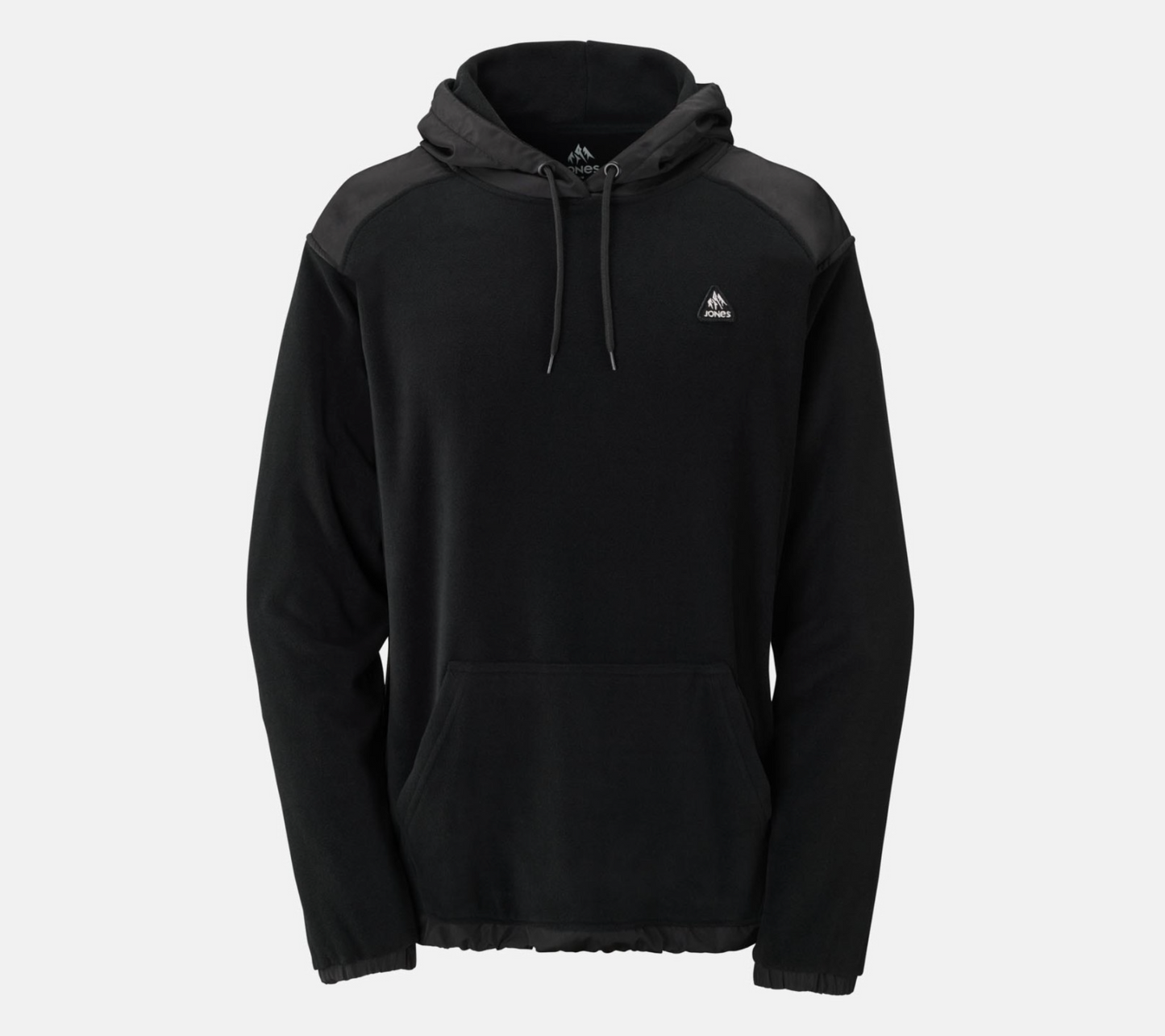 Jones Recycled Fleece Riding Hoodie Stealth Black
