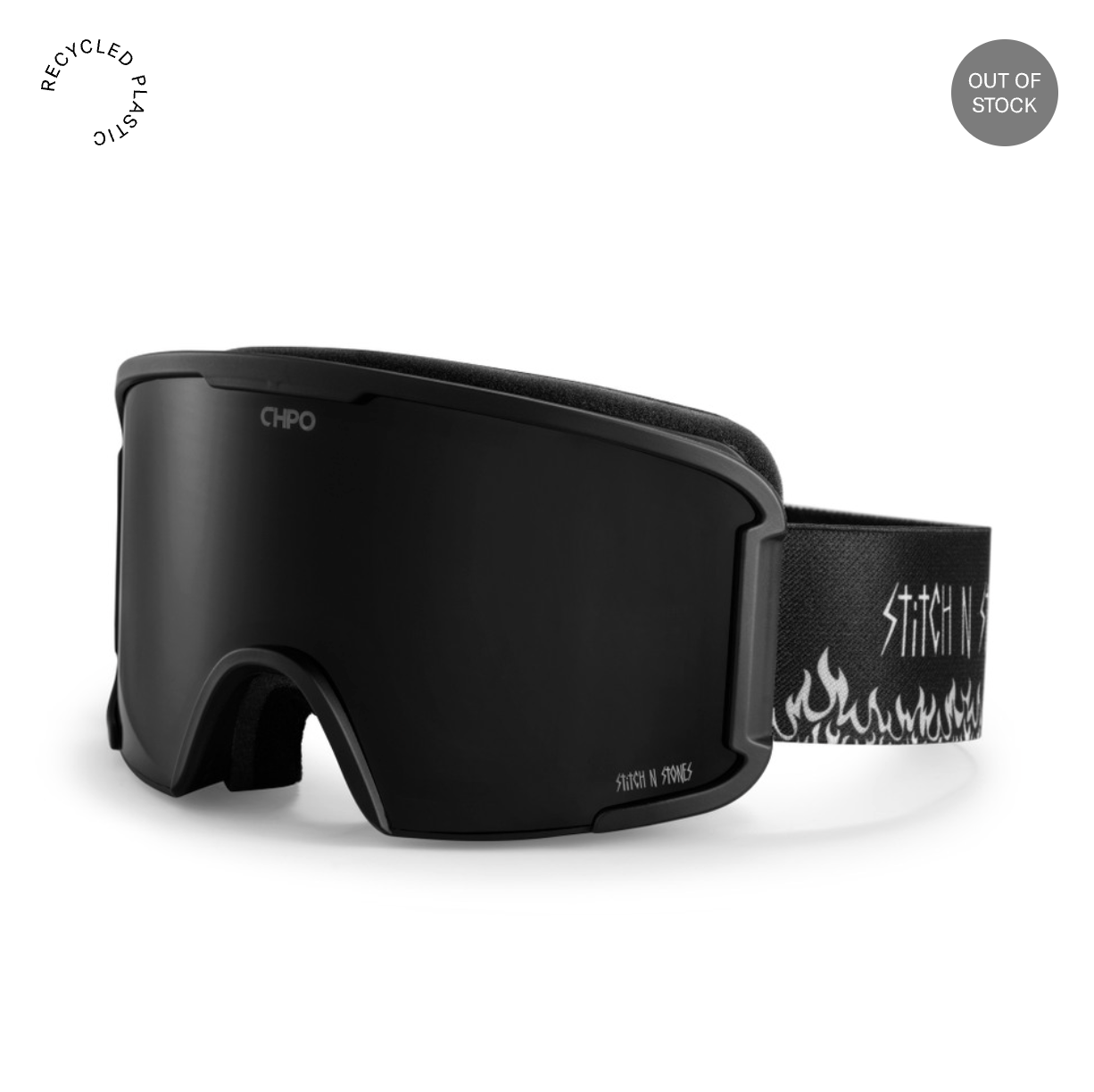 CHPO Stitch Stones Black