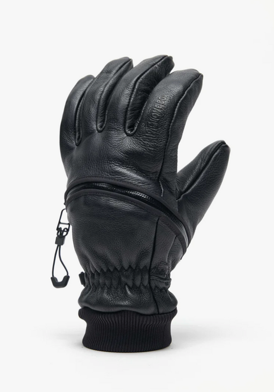 Death Grip Ghoul Glove Leather 25 Black