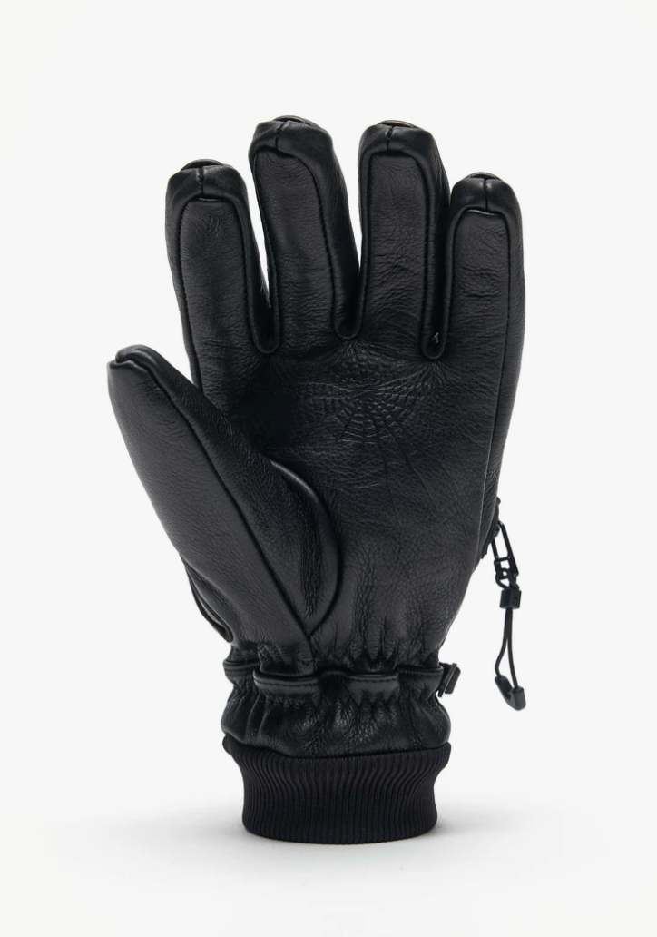 Death Grip Ghoul Glove Leather 25 Black