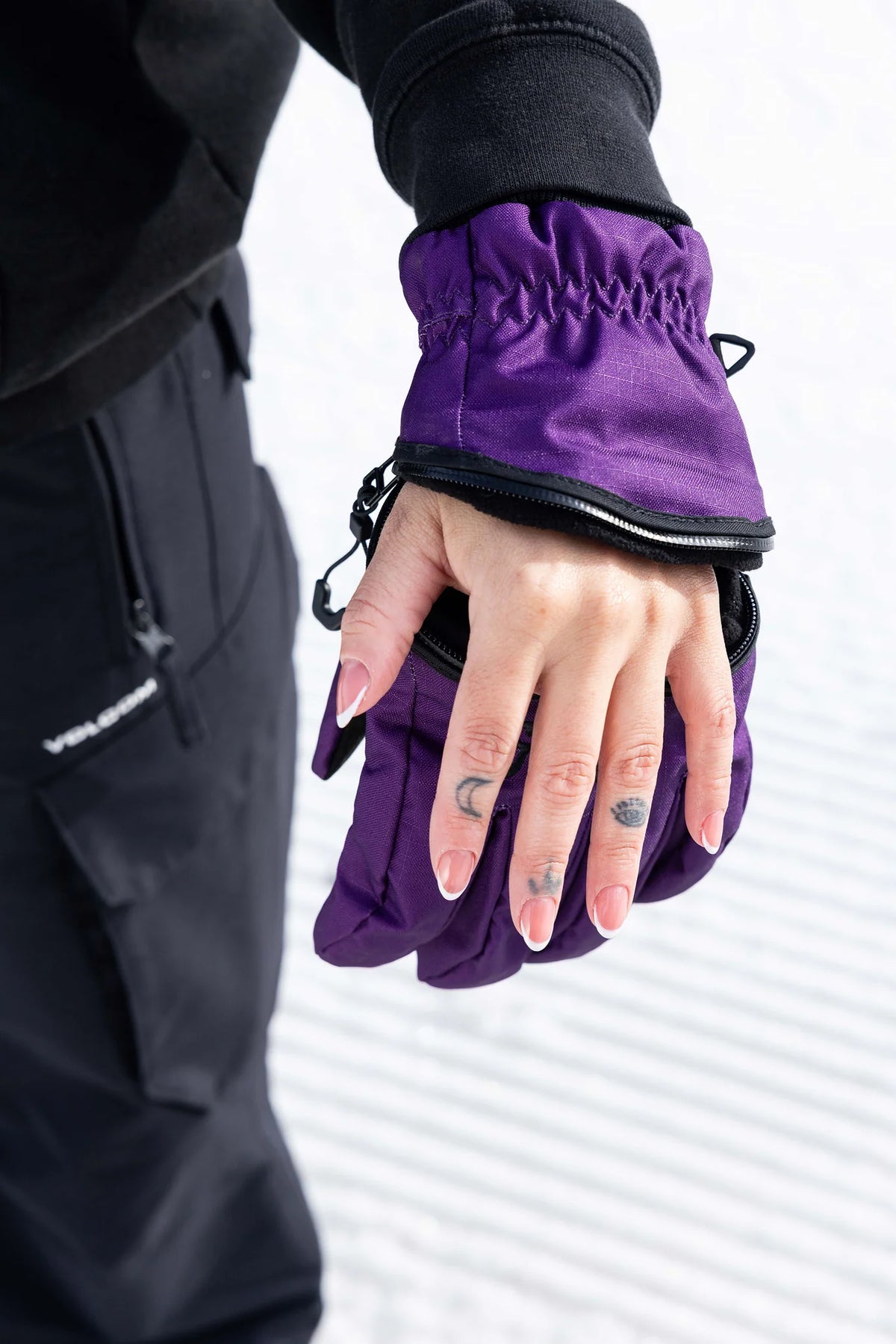 Death Grip Goulh Glove Purple 26-27