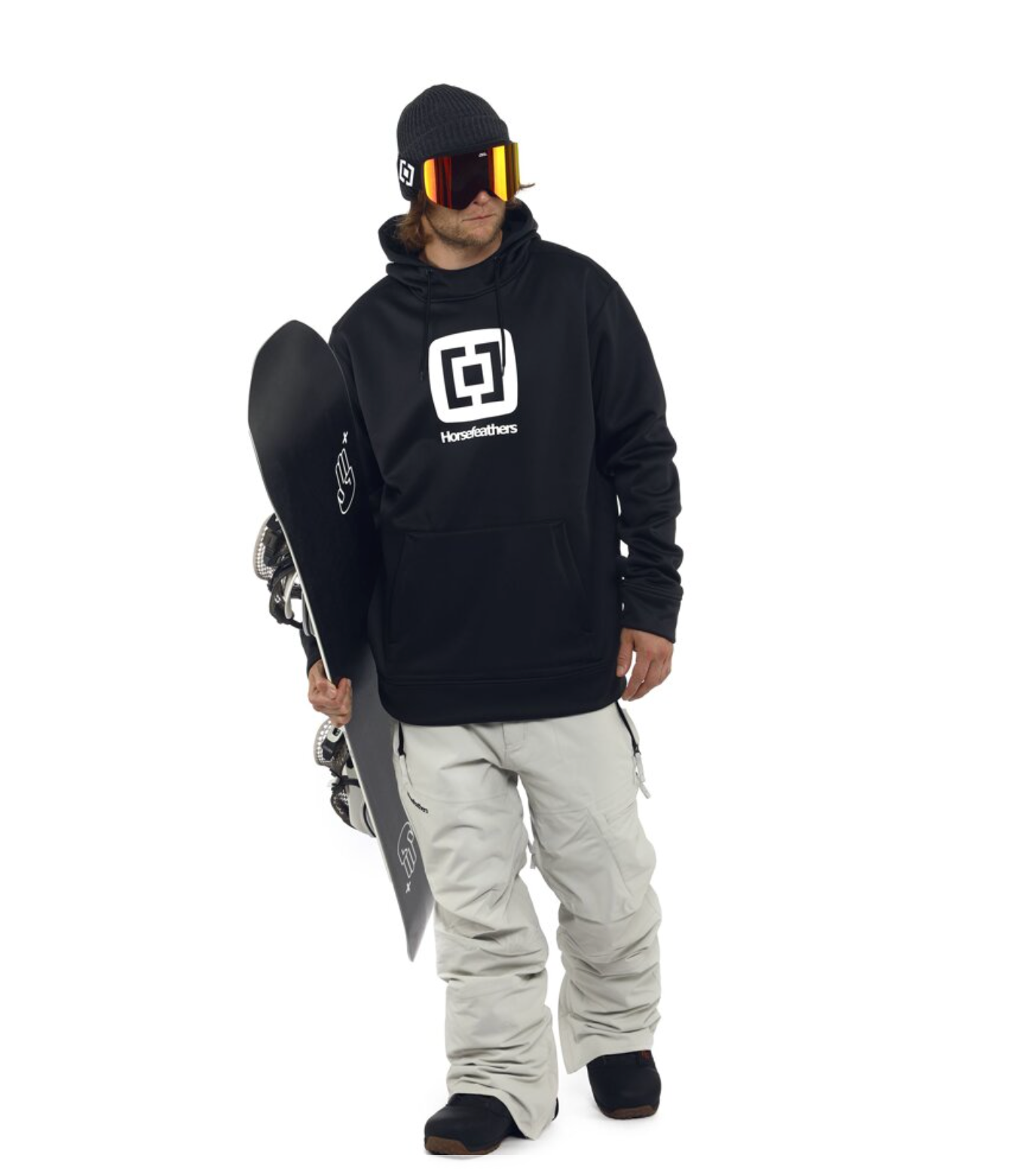 Horsefeahters Barry DWR Sweatshirt Team Black