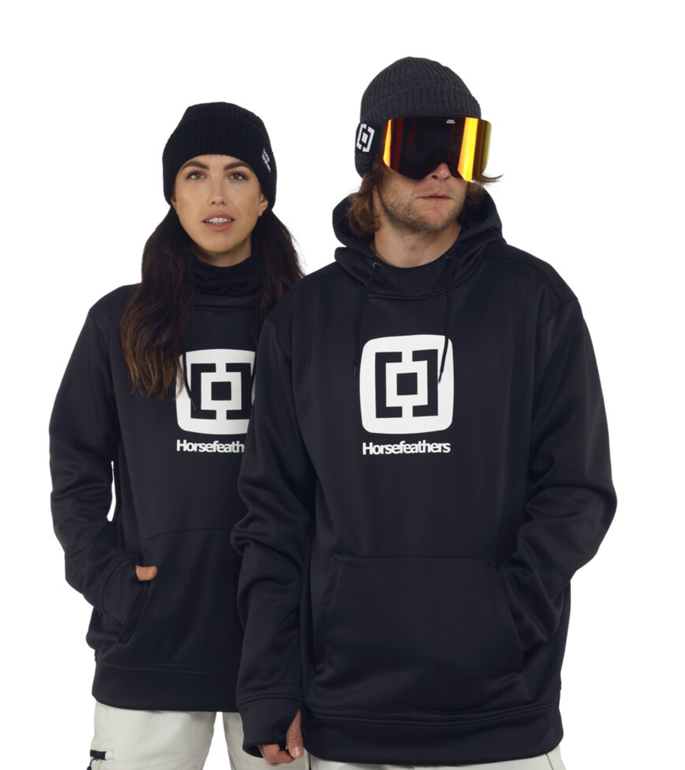 Horsefeahters Barry DWR Sweatshirt Team Black