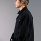 Jones December Recycled Fleece Shirt Stealth Black
