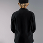 Jones December Recycled Fleece Shirt Stealth Black