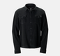 Jones December Recycled Fleece Shirt Stealth Black