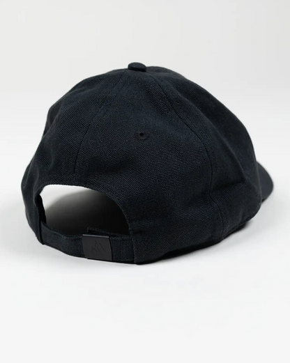 Jones Organic Cotton Canvas Cap Stealth Black