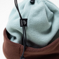 Jones Paliwood Recycled Fleece Beanie Artic Blue Coffee Brown