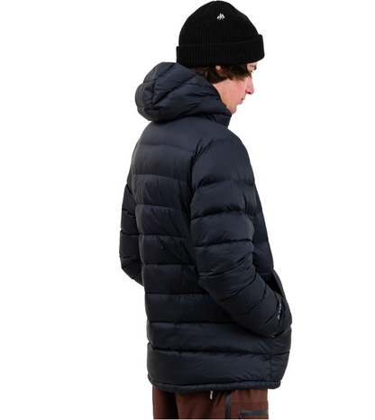 Jones Re-Up Recycled Down Hoodie Stealth Black
