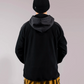 Jones Recycled Fleece Riding Hoodie Stealth Black