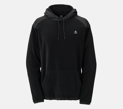 Jones Recycled Fleece Riding Hoodie Stealth Black