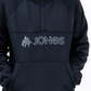 Jones Recycled Fleece Riding Hoodie Stealth Black