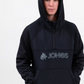 Jones Recycled Fleece Riding Hoodie Stealth Black