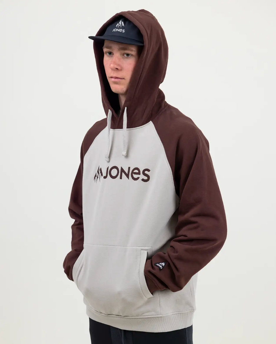Jones Truckee Organic Cotton Hoodie Smoke Gray