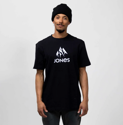 Jones Truckee Organic Cotton Tee Stealth Black