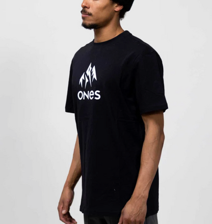 Jones Truckee Organic Cotton Tee Stealth Black