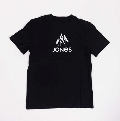 Jones Truckee Organic Cotton Tee Stealth Black