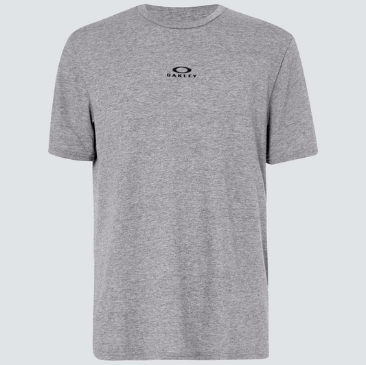 Oakley Bark New Short Sleeve Athletic Heather Gray
