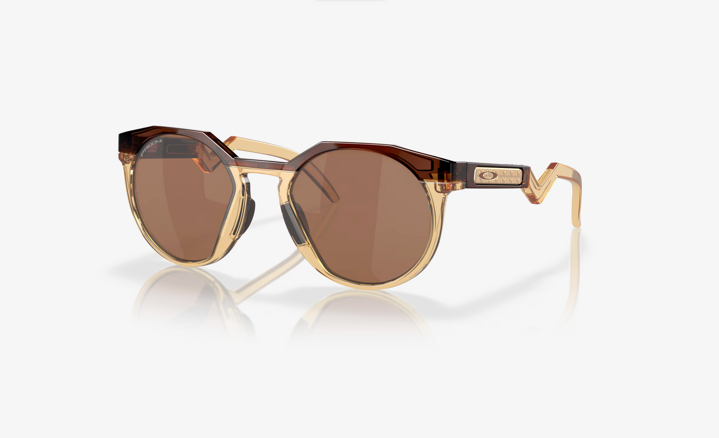 Oakley Kylian Mbappé Signature Series HSTN Dark Amber/Light Curry Prizm Tungsten