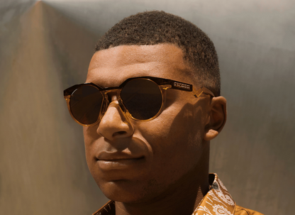 Oakley Kylian Mbappé Signature Series HSTN Dark Amber/Light Curry Prizm Tungsten