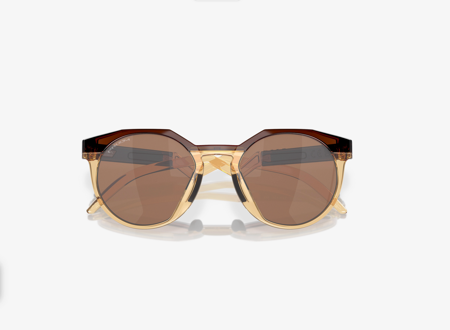 Oakley Kylian Mbappé Signature Series HSTN Dark Amber/Light Curry Prizm Tungsten
