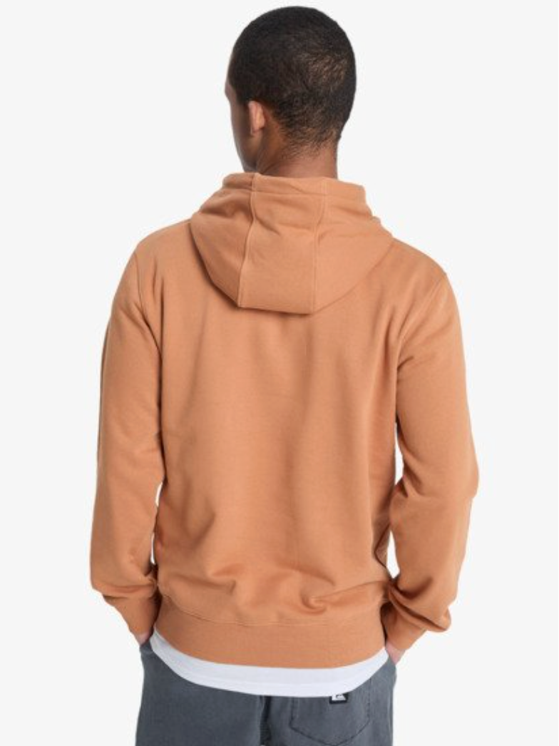 QuikSilver Comp Logo Hoodie Tobacco Brown