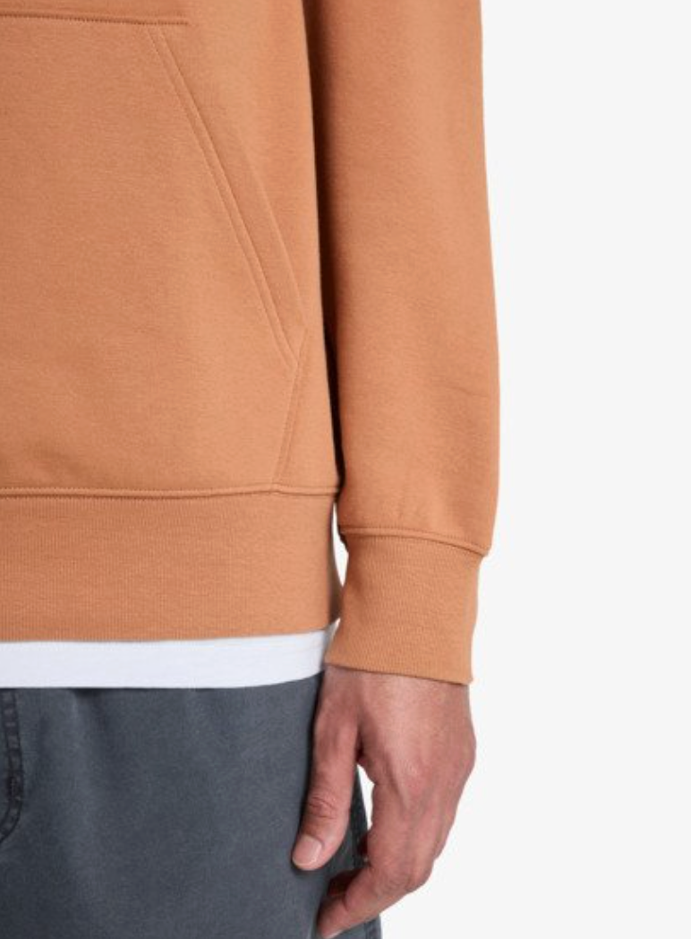 QuikSilver Comp Logo Hoodie Tobacco Brown