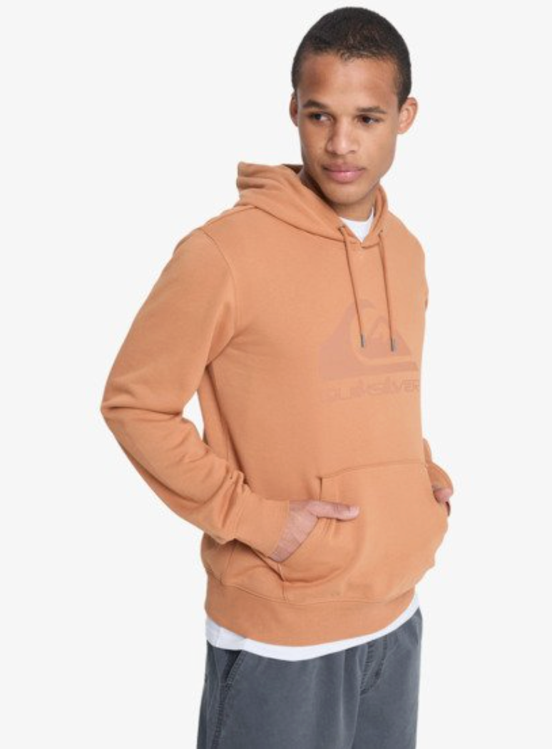 QuikSilver Comp Logo Hoodie Tobacco Brown