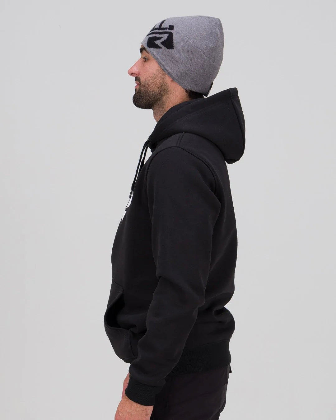 Rehall Kick R-26 Fleece Hooded Black