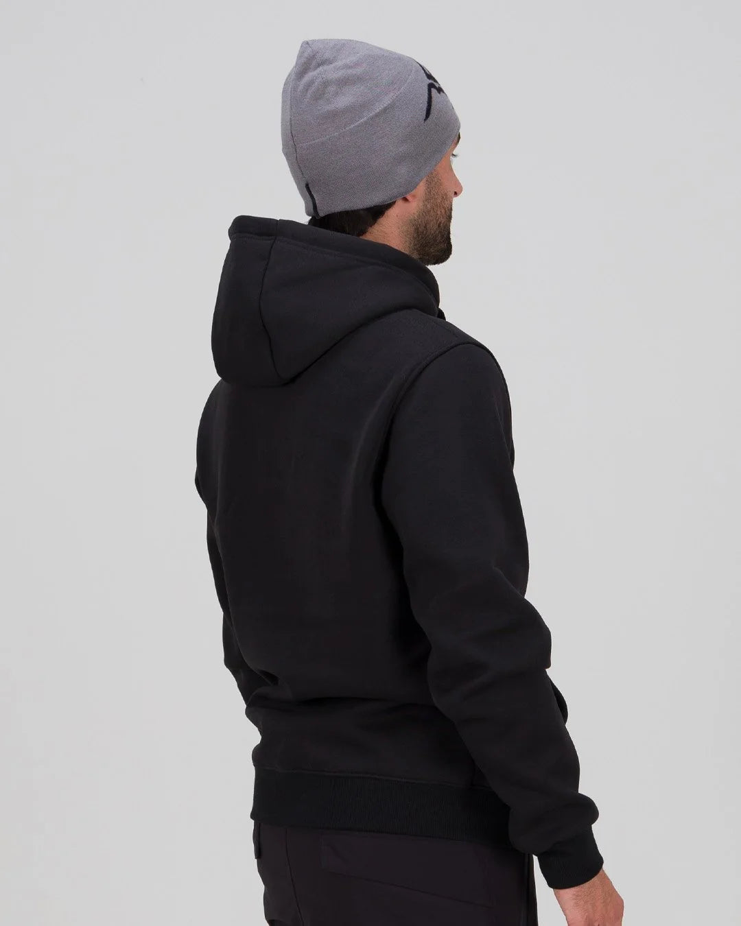 Rehall Kick R-26 Fleece Hooded Black