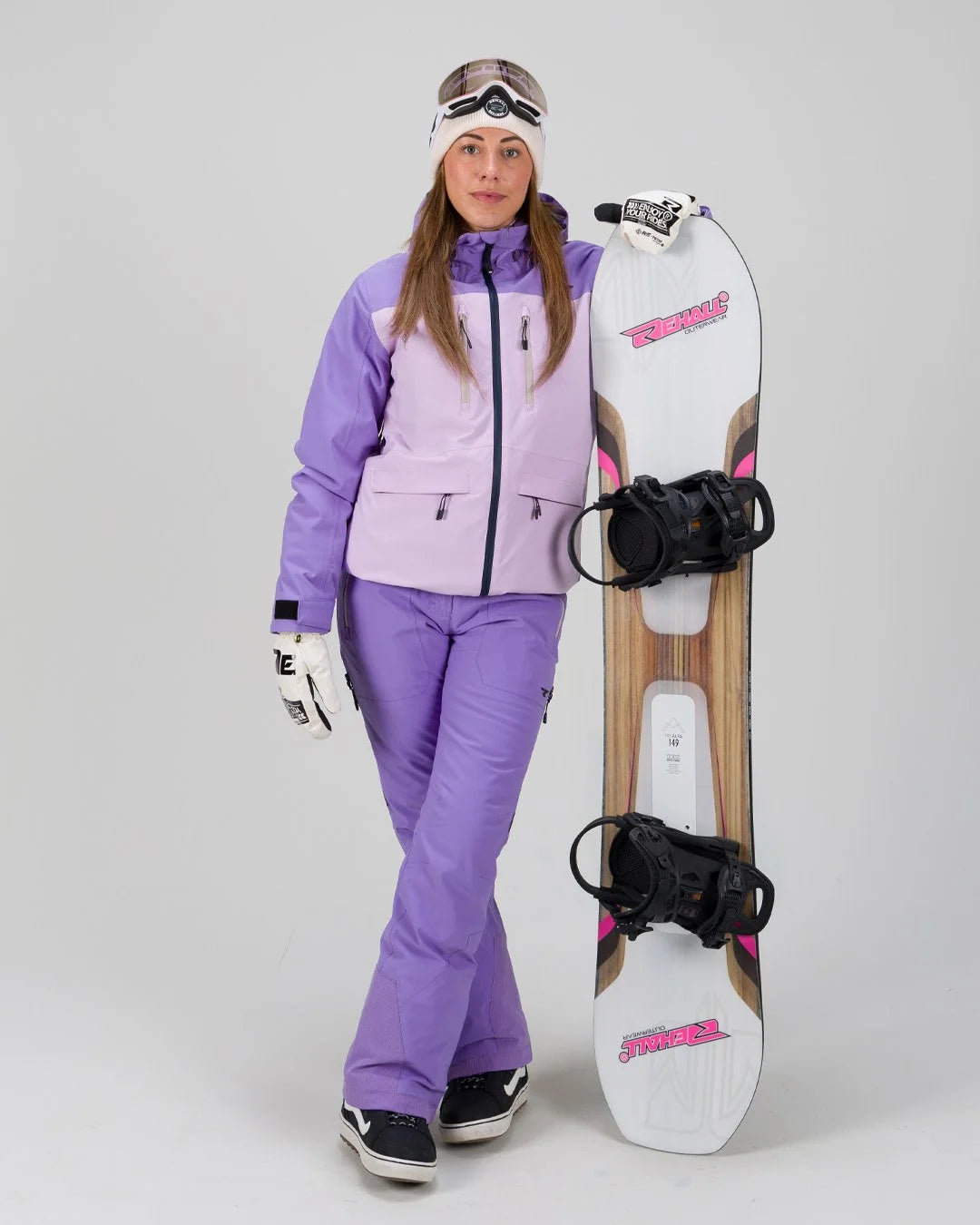 Rehall Violet R-26 Paisley Purple 26-27