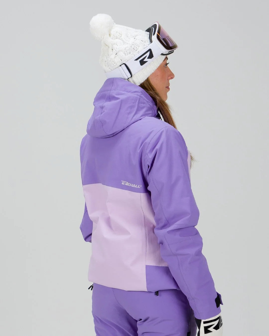 Rehall Violet R-26 Paisley Purple 26-27