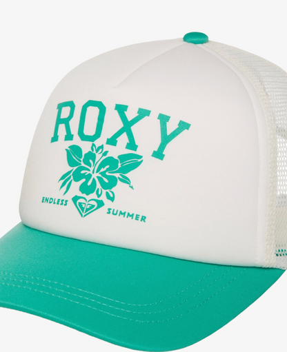 Roxy Gold Dust Girl Cap Sea Green
