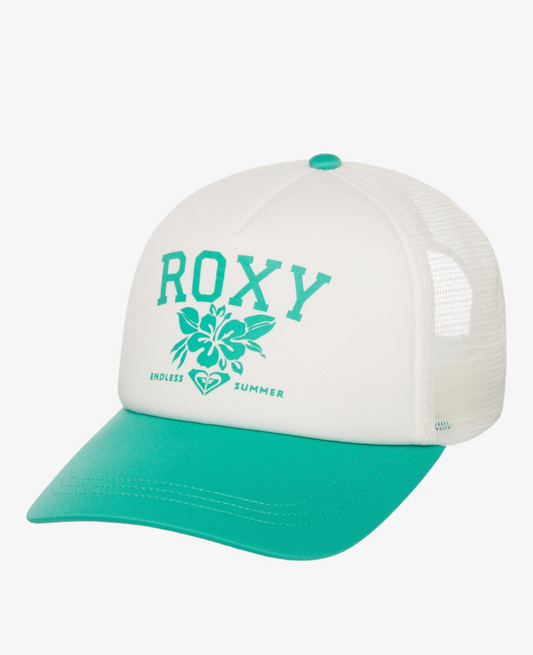 Roxy Gold Dust Girl Cap Sea Green