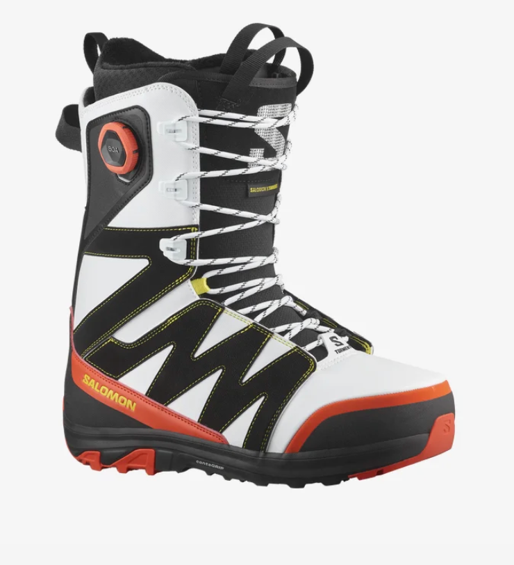 Salomon X Approach Lace SJ boa Torment White Cherry Tomato Black