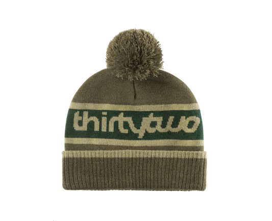 ThirtyTwo Beanie 32 Pom Beanie Brown