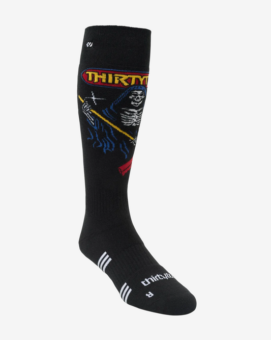 Thirtytwo Double Sock Black 26-27 PRE ORDER