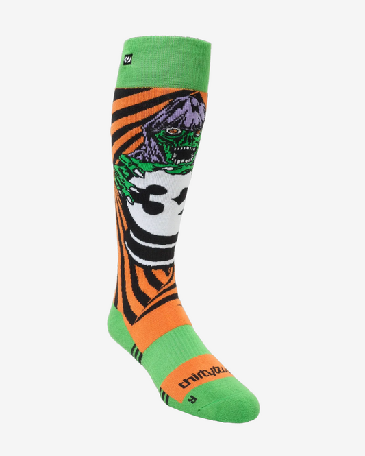 Thirtytwo Double Sock Lime 26-27 PRE ORDER