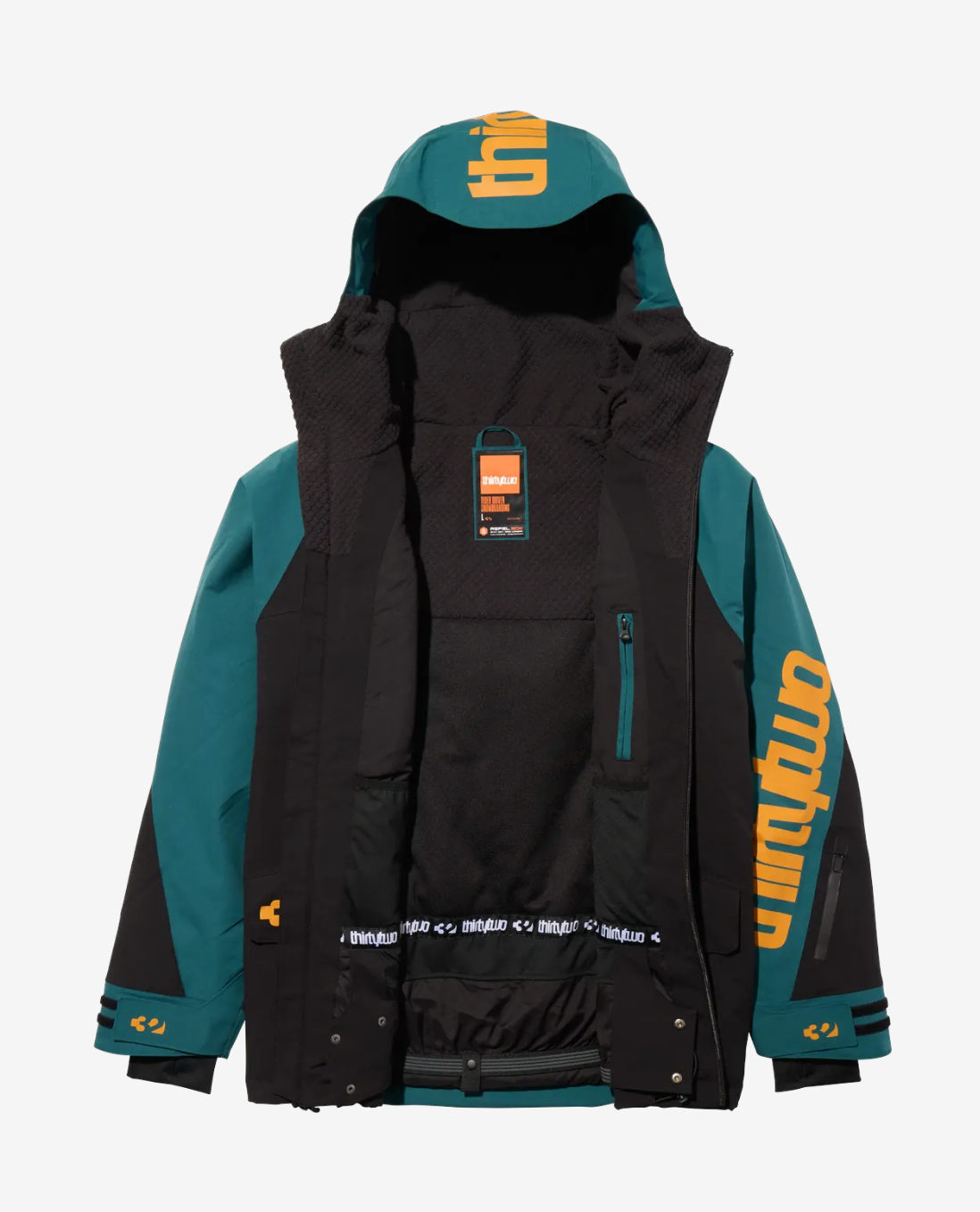 Thirtytwo Lashed JKT Insulated Dark Teal 26-27 PRE ORDER
