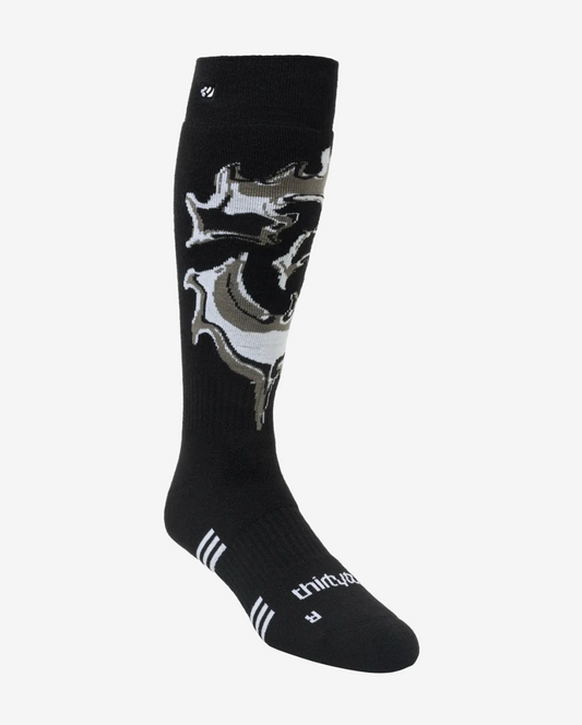 Thirtytwo TM Merino Black Silver 26-27 PRE ORDER