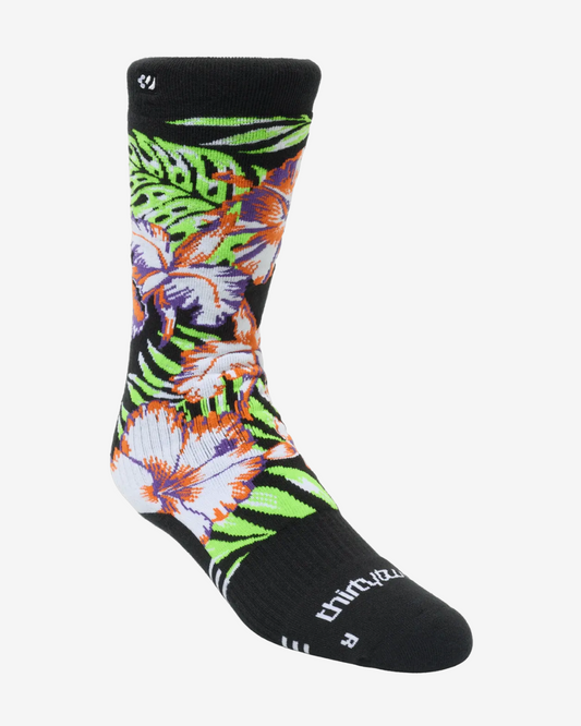 Thirtytwo W Double Sock Floral 26-27 PRE ORDER