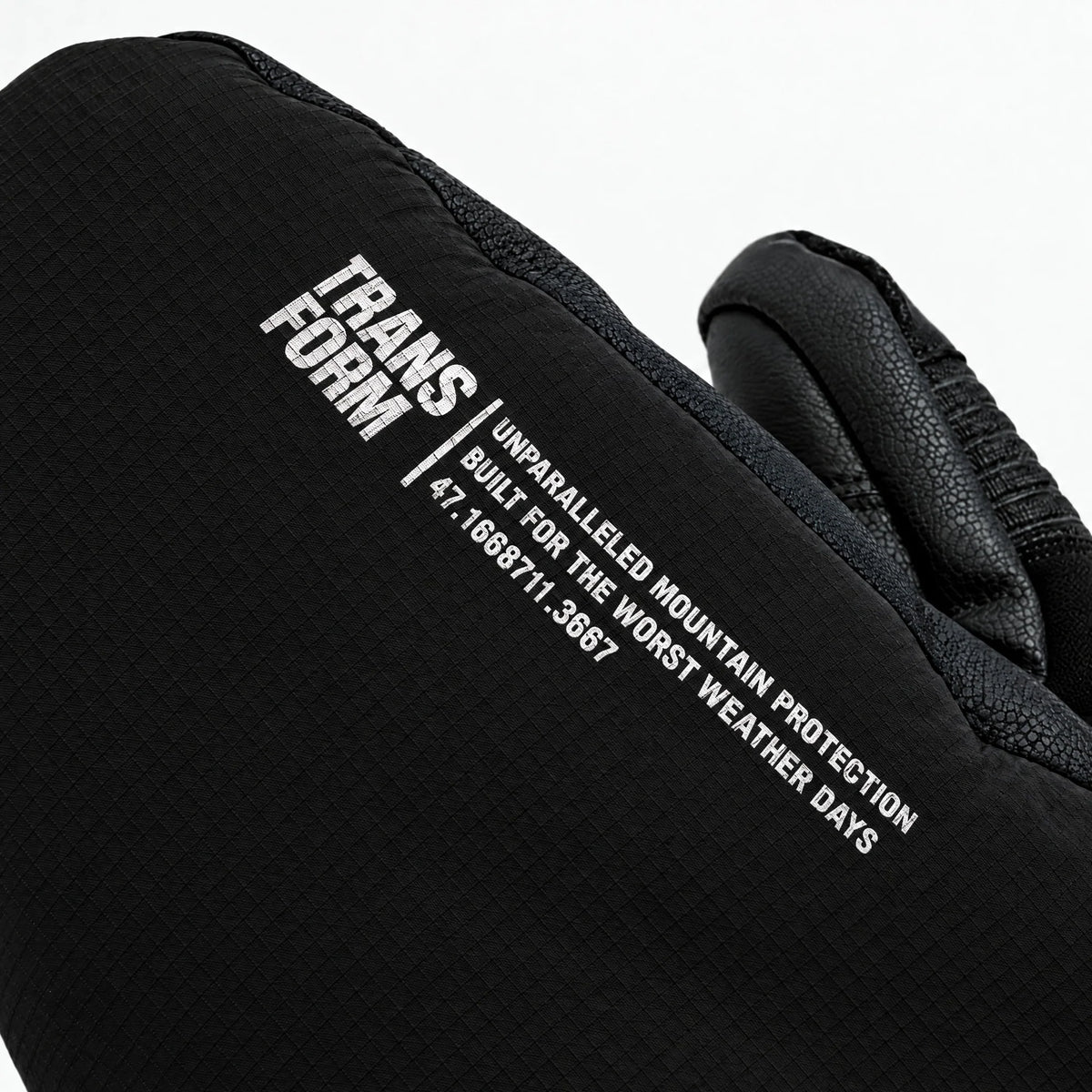 Transform KO Mitt Black